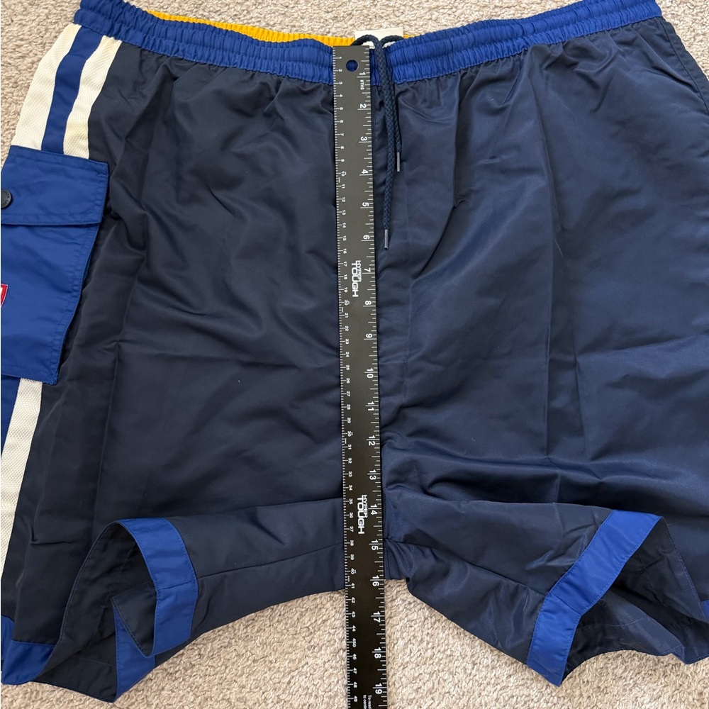 Chaps Ralph Lauren Navy Swim Trunks XL Mesh Lined Beach Shorts - Picture 12 of 12